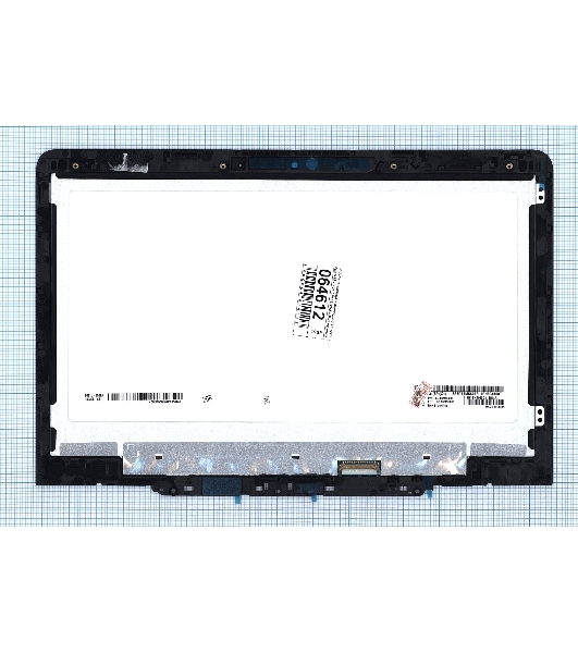 Модуль (матрица + тачскрин) для Lenovo Yoga N23 черный c рамкой