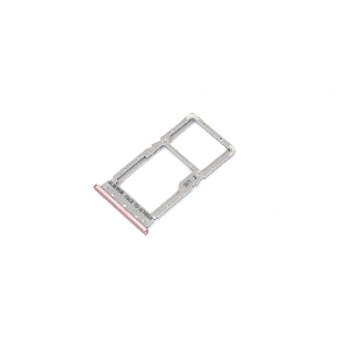 Лоток для SIM-карты Xiaomi Redmi Note 6 розовый