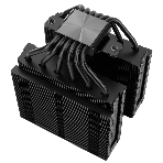 Кулер для процессора Thermalright Royal Pretor 130 черный (4-pin PWM, 158мм, Ni/Cu, 6x6мм, 1x120+1x130мм, 80.45CFM/81.88CFM, 29.4dBA/28.3dBA, 2150PM/1750RPM, S: 1200, 1700, 1851, 2011, 2066, 115X, AM4, AM5, black), фото10