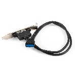 Планка портов в корпус 2xUSB 3.0 ExeGate BrctUSB3-2A (USB 3.0 20pin (IDC 20pin F) --> 2x USB 3.0 Af, кабель 20 см), фото4