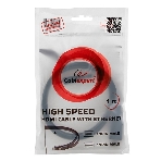 Кабель Cablexpert HDMI CC-HDMI490-15, 19M/19M, v2.0, медь, позол.разъемы, экран, плоский кабель, 1м, черный, пакет, фото2