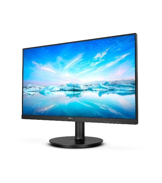 Монитор 21.5' Philips 222V8LA (00/01) VA 1920x1080, 75 Гц, 4 мс, 16:9, 250 кд/м2, 1xHDMI, 1xDP, 1xVGA, 1x3.5 мм, черный