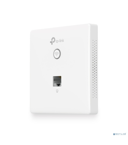 Точка доступа TP-Link Omada AC1200 wireless MU-MIMO Gigabit wall-plate Access Point, 1 Gigabit downlink port, 1 gigabit uplink port, 802.3af/at PoE in, wall plate mounting, support standalone mode and controlled by Omada SDN controller (Software/hardware/Cloud)
