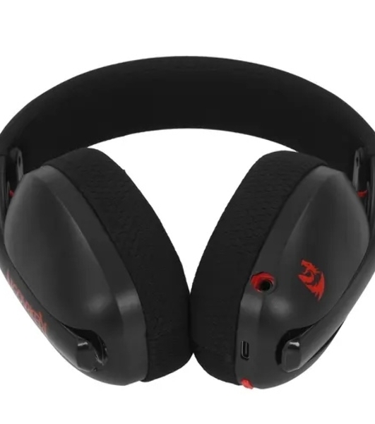 Гарнитура Redragon Ire Pro чёрный, беспроводная + проводная, Bluetooth / USB, до 25 ч