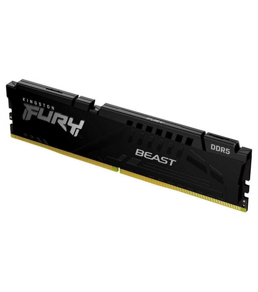 Оперативная память Kingston Fury Beast, DDR5, 32Gb (1x32 GB), 5600 MHz, CL36, DIMM, радиатор, черный