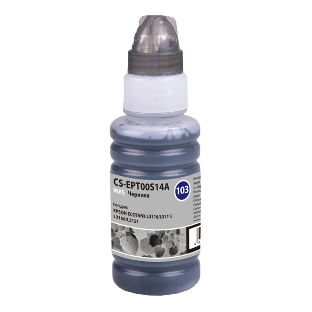 Чернила Cactus CS-EPT00S14A 103BK черный 70 мл для Epson Ecotank L1110, L3100, L3101, L3110, L3150, L3151, L3156, L3160