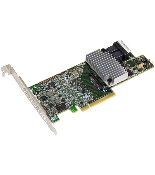 Контроллер MegaRAID SAS 9361-8i SGL (8-Port Int, 12Gb/s SATA+SAS, PCIe 3.0, 1Gb DDRIII, MegaRAID SAS 9361-8i, Quick Installation Guide, LP Bracket)