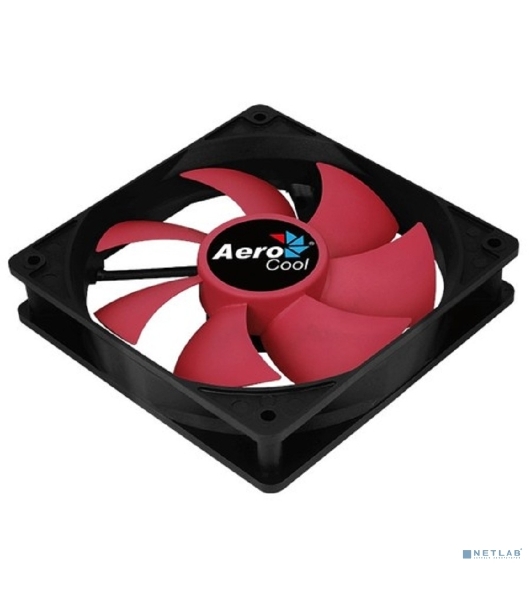 Вентилятор для корпуса Aerocool/Formula Force 12 PWM красный, 120 мм, 1500 об/мин, 27.5 дБ, 4 pin
