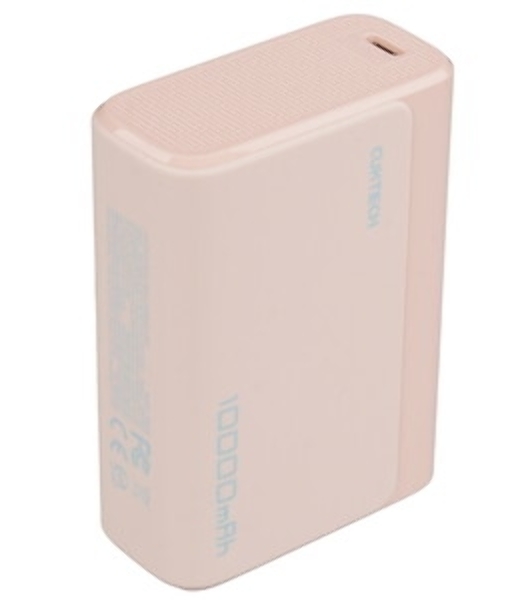 Портативный аккумулятор CUKTECH 30W 1C1A PB100 розовый