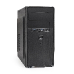 Компьютерный корпус Minitower ExeGate EX286439RUS BA-309U2-400W-8 (mATX, БП AA400 с вент. 8см, 1хUSB+2хUSB 3.0, HD аудио, чер), фото 1