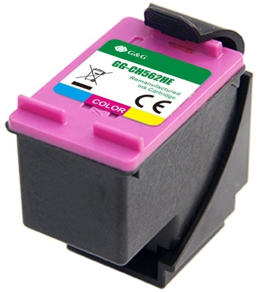 Картридж струйный G&G GG-CH562HE 122 многоцветный (18мл) для HP DJ 1050A/2050A/3000