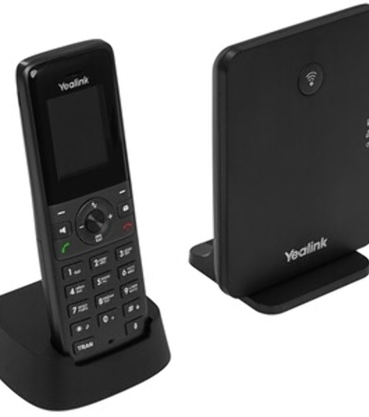 Система YEALINK W74P (база W70B+трубка W74H) до 10 SIP-аккаунтов, до 10 трубок на базу, до 20 вызовов, шт