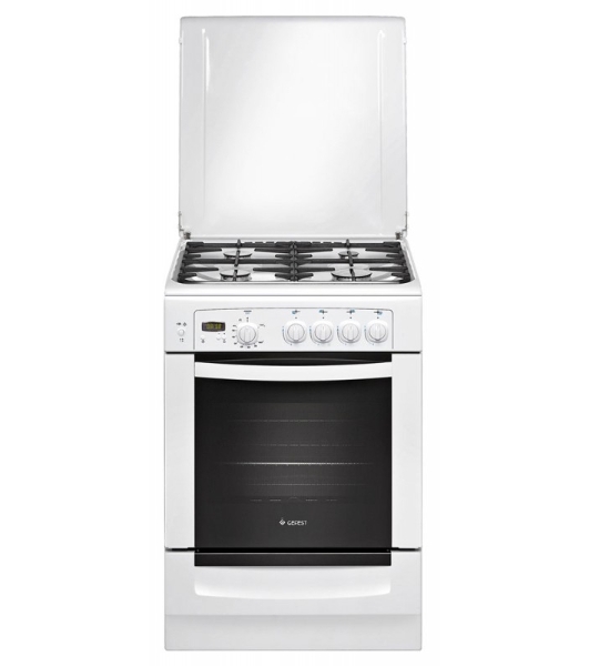 Плита газовая Gefest ПГ 6100-03 белый, конфорок 4 шт, духовка 52 л, 60 см x 85 см x 60 см
