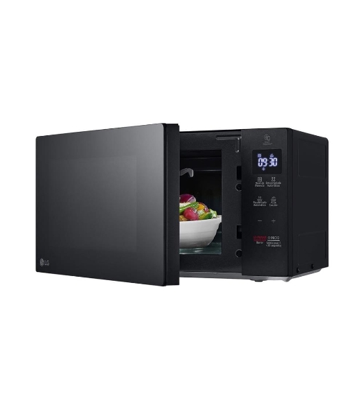 Микроволновая печь LG MS2032GAS черный 20 л, 700 Вт, переключатели - сенсор