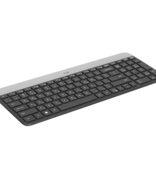 Комплект клавиатура+мышь Logitech MK470 беспроводной, USB, 1000 DPI, чёрный