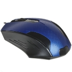 Мышь проводная Qumo Office M14 синий, 1000 dpi, USB, кнопки - 3, фото4