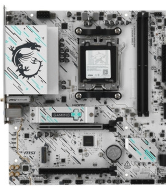 Материнская плата MSI B840M GAMING WIFI6E, AM5, AMD B840, 2xDDR5, 4xSATA, 2xM.2, 1xPCIe 4.0 x16, 1xPCIe 3.0 x4, 1xDP, 1xHDMI, 1x2.5Gb LAN, Wi-Fi 6E, Bluetooth 5.3, 4xUSB-A 5Gbps, 2xUSB-A 2.0, 2x3.5 мм, 7.1, mATX
