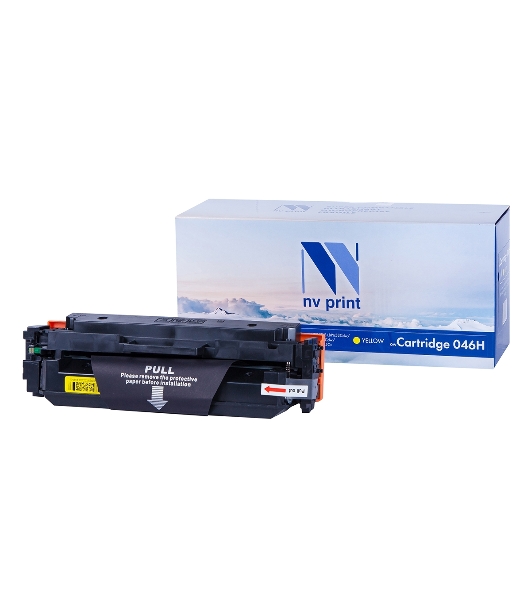 Картридж лазерный NVPrint совместимый NV-046H Yellow для Canon i-SENSYS LBP653Cdw/LBP654Cx/MF732Cdw/MF734Cdw/MF735Cx (5000k)