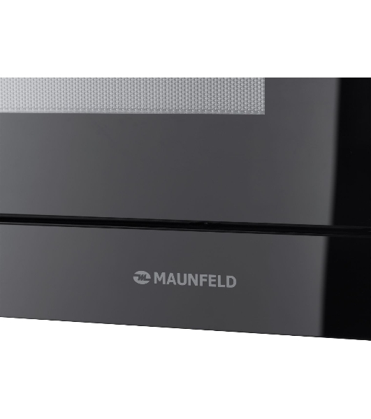 Встраиваемая микроволновая печь Maunfeld MBMO.20.1PGb черный, 20 л, 800 Вт, переключатели - поворотный механизм