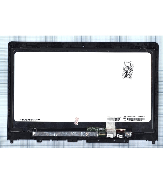 Модуль (матрица + тачскрин) для Lenovo Flex 4 14 черный с рамкой