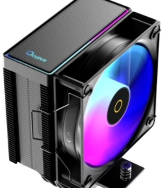 Кулер для процессора Ocypus Gaммa A40 BK ARGb черный 100мм алюминий+медь 2400rpm 29.5db 4-pin 200W 133мм