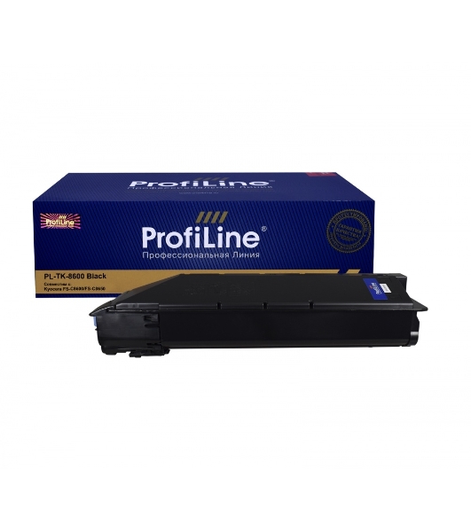 Картридж ProfiLine PL-TK-8600K для принтеров Kyocera FS-C8600/FS-C8650 черный 30000 копий