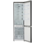 Холодильник Weissgauff CBN2WC2C2 INVERTER тёмно-серый двухкамерный 280/108л морозилка снизу, No Frost, фото9