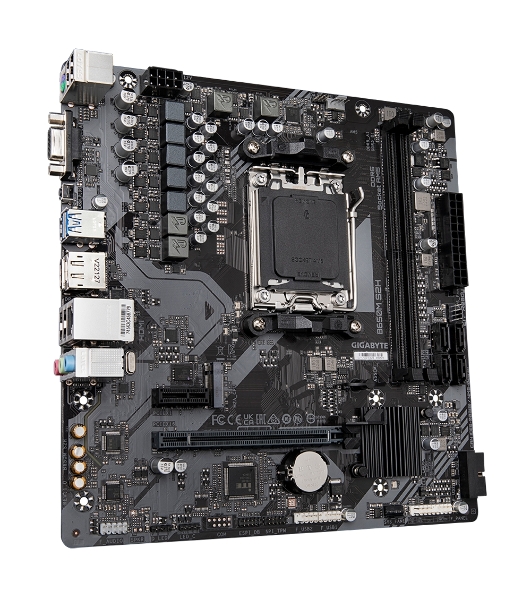 Материнская плата Gigabyte B650M S2H (V1.2/V1.4), AM5, AMD B650, 2xDDR5, 4xSATA, 1xM.2, 1xPCI-E 4.0 x16, 3xUSB-A 3.2 Gen 1, 1xUSB-C 3.2 Gen 1, 1x 1Gb LAN, 3x3.5 мм, 7.1, Micro-ATX