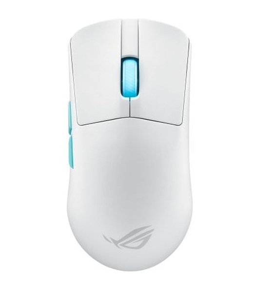 Мышь беспроводная/проводная ASUS ROG Harpe Ace Aim Lab Edition белый, 36000 dpi, радиоканал, Bluetooth, USB, кнопки - 5