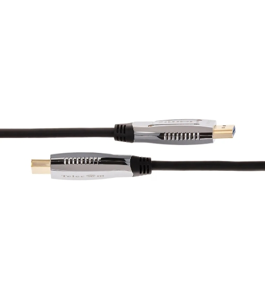 Кабель Активный оптический кабель HDMI 19M/M,ver. 2.1, 8K@60 Hz 5m Telecom TCG2120-5M