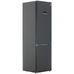 Холодильник Weissgauff CBN2WC2C2 INVERTER тёмно-серый двухкамерный 280/108л морозилка снизу, No Frost, фото8