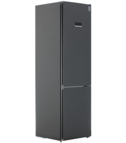 Холодильник Weissgauff CBN2WC2C2 INVERTER тёмно-серый двухкамерный 280/108л морозилка снизу, No Frost