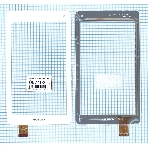 Сенсорное стекло (тачскрин) QSD E-C7119-01, белое, фото3