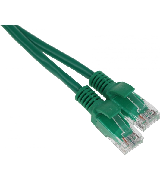 Патч-корд UTP Cablexpert cat.5e, 0.5м, литой, многожильный, зеленый
