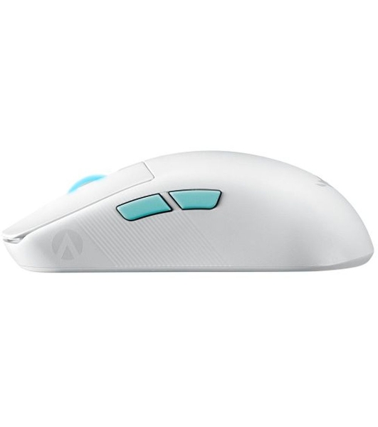 Мышь беспроводная/проводная ASUS ROG Harpe Ace Aim Lab Edition белый, 36000 dpi, радиоканал, Bluetooth, USB, кнопки - 5
