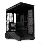 Компьютерный корпус без блока питания HSPD F711-TGbK, Panoramic Full Tower, Black, TG, 0.7 SPCC, no fans ATX, mATX, mITX 190/420/280мм 2x2.5', 2x3.5', 7xPCI 1xUSB-A 3.0, 1xUSB-C 445x235x475мм, фото20