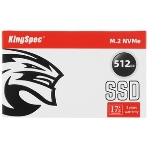 Накопитель SSD KingSpec NE-512, 512Gb, M.2 2280, PCIe 3.0 x4, NVMe, R/W 2400/1700, фото20
