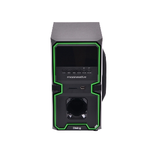Акустическая система Dialog Progressive AP-222B BLACK - акустические колонки 2.1, 30W+2*10W RMS, Bluetooth, USB/SD reader
