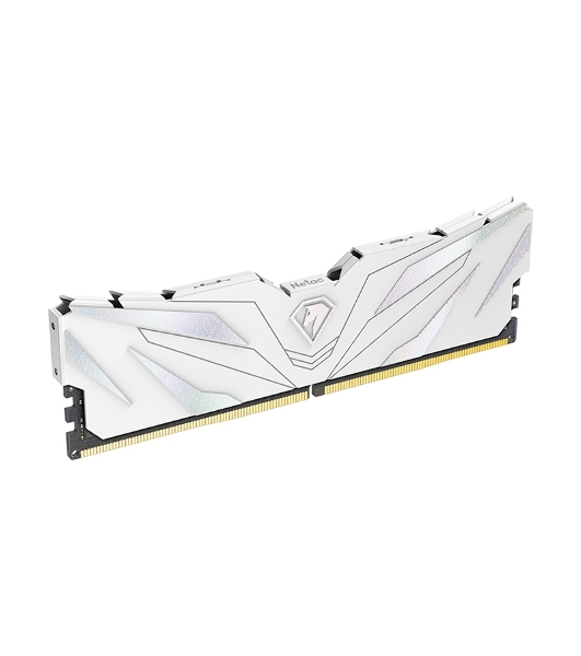 Оперативная память NETAC, DDR4, 16GB (1x16GB), 2666MHz, CL19, DIMM, с радиатором, белый