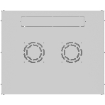 Шкаф коммутационный NTSS Lime (NTSS-WL6U5560GS) настенный 6U 550x600 мм пер. дв.стекл несъемн. бок. пан. 30 кг серый 110 град. IP20 сталь, фото2