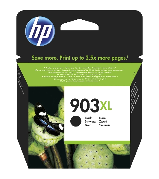 Картридж струйный HP 903XL T6M15AE черный для HP OJP 6960/6970 (825стр.)
