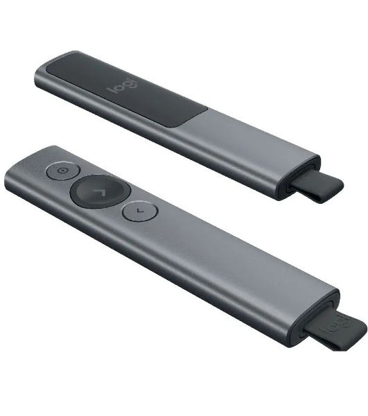 Презентер Logitech Spotlight R-R0011 серый, Bluetooth, кнопки - 3