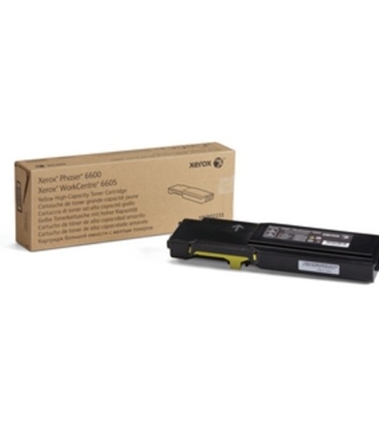 Картридж лазерный Xerox 106R02235 желтый для Xerox Phaser 6600/WC 6605 (6000 стр)(Channels)
