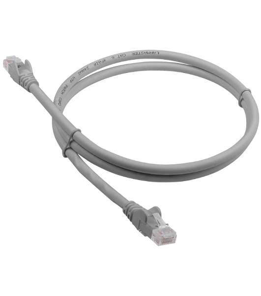 Патч-корд LANMASTER LSZH UTP cat.6, 7.0 м, серый