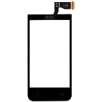 Сенсорное стекло (тачскрин) для HTC Desire 300, черное, фото2