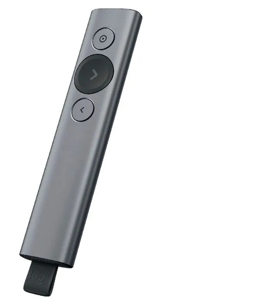 Презентер Logitech Spotlight R-R0011 серый, Bluetooth, кнопки - 3