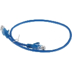 Патч-корд UTP Cablexpert cat.5e, 0.5м, литой, многожильный, синий, фото3