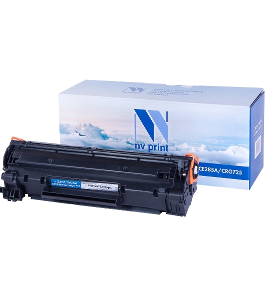 Картридж лазерный NVPrint CB435A/CB436A/285A/CRG725 для HP LJ P1005/P1006/P1515, 2000 стр.