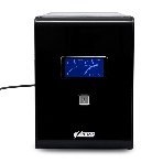 Источник бесперебойного питания Powerman Smart Sine 2000VA/1400W, 220V, Line-Interactive, LCD, Tower, Out: 4xShuko, черный*SmartSine2000, фото3