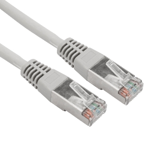 Патч-корд F/UTP Rexant cat.5e, RJ45-RJ45, 26AWG, ZH нг(А)-HF, серый, 1 м